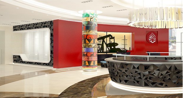 Фото из портфолио Офис компании Лукойл в Дубае. – фотографии дизайна интерьеров на INMYROOM