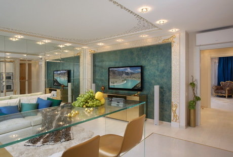 Квартира в стиле Ар-деко 100 кв.м