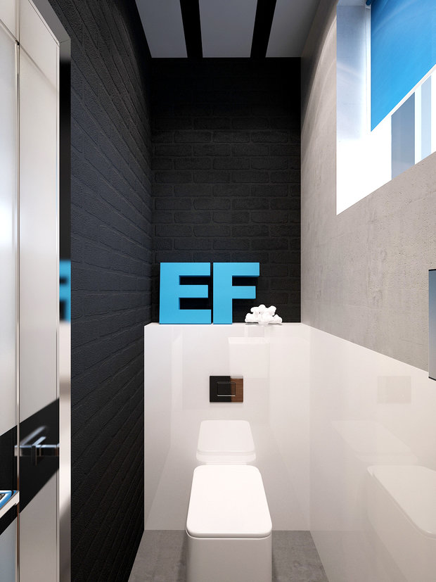 Фото из портфолио Раздевалки в штаб-квартире Eforb – фотографии дизайна интерьеров на INMYROOM