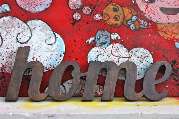 Фото из портфолио Деревянные надписи – фотографии дизайна интерьеров на INMYROOM