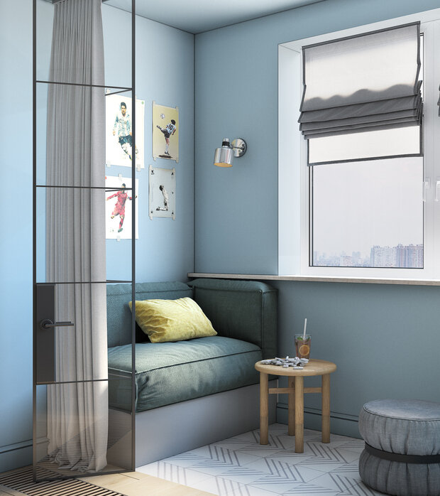 Фотография: Детская в стиле Современный, Квартира, Проект дня, Москва, OM Design, 4 и больше, Более 90 метров – фото на INMYROOM