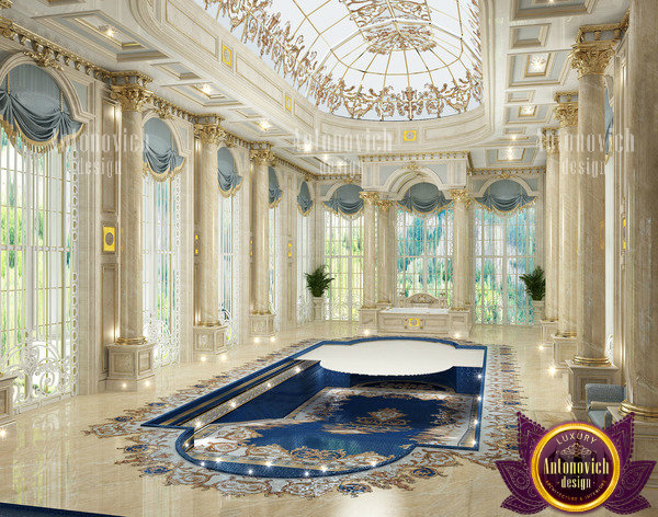 Фото из портфолио Classic Swiming Pool Design – фотографии дизайна интерьеров на INMYROOM