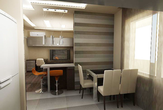 Фотография: Кухня и столовая в стиле Современный, Хай-тек – фото на INMYROOM