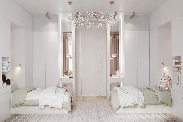 Фото из портфолио Современная классика в ЖК Русский Дом - 170 метров – фотографии дизайна интерьеров на INMYROOM