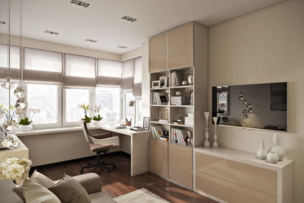 Фото из портфолио ЖК «1147» 108 кв.м. – фотографии дизайна интерьеров на INMYROOM