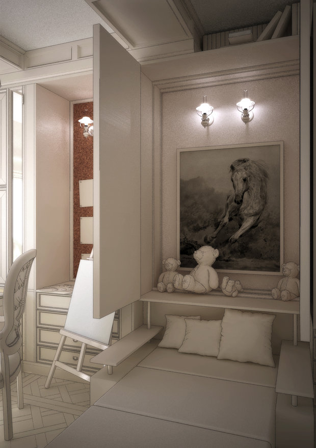 Фото из портфолио Квартира в г.Минск – фотографии дизайна интерьеров на INMYROOM