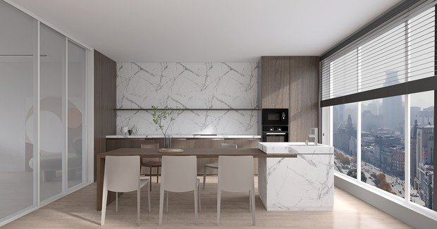 Фото из портфолио Москва-Сити – фотографии дизайна интерьеров на INMYROOM