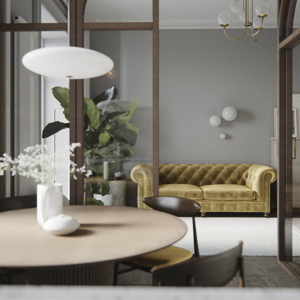 Фотография: Кухня и столовая в стиле Современный, Скандинавский, Квартира, Проект недели, Минск, Евгения Лыкасова, 2 комнаты, 60-90 метров, J.Lykasova Studio – фото на INMYROOM Фотография: Кухня и столовая в стиле Современный, Скандинавский, Квартира, Проект недели, Минск, Евгения Лыкасова, 2 комнаты, 60-90 метров, J.Lykasova Studio – фото на INMYROOM