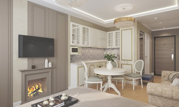 Фото из портфолио JAT, г. Новосибирск – фотографии дизайна интерьеров на INMYROOM