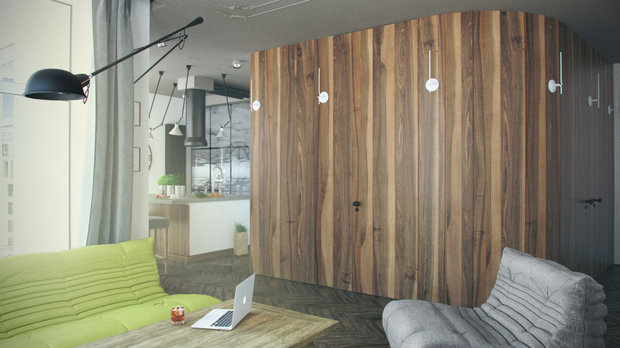 Фото из портфолио Квартира А3 – фотографии дизайна интерьеров на INMYROOM