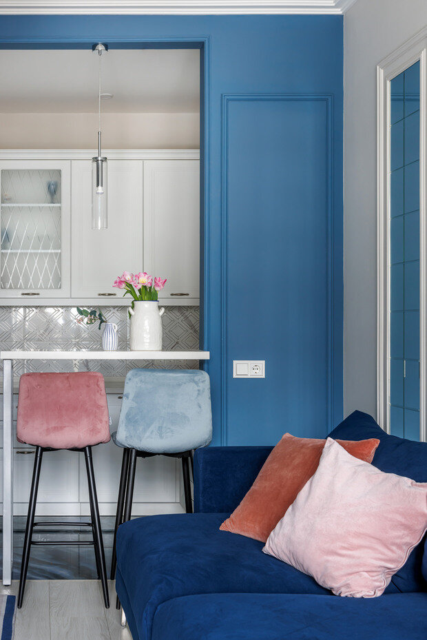 Фотография: Кухня и столовая в стиле Современный, Квартира, Проект недели, Екатеринбург, Монолитный дом, 4 и больше, Более 90 метров, Светлана Пахомова – фото на INMYROOM