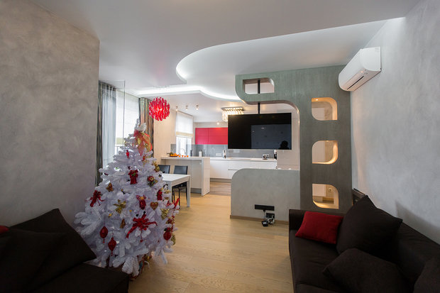 Фото из портфолио С акцентом красного – фотографии дизайна интерьеров на INMYROOM