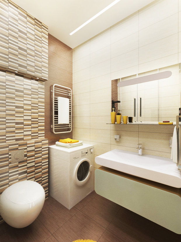 Фото из портфолио Яркая квартира в Подмосковье – фотографии дизайна интерьеров на INMYROOM