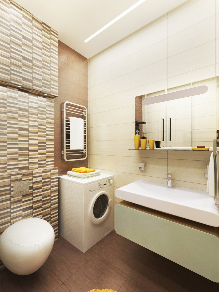 Фото из портфолио Яркая квартира в Подмосковье – фотографии дизайна интерьеров на INMYROOM Фото из портфолио Яркая квартира в Подмосковье – фотографии дизайна интерьеров на INMYROOM