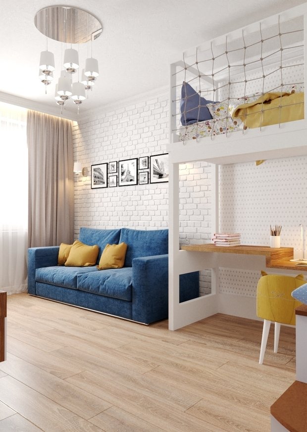 Фото из портфолио ПИОНЕРСКИЙ. РАБОЧАЯ – фотографии дизайна интерьеров на INMYROOM