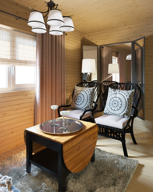 Фото из портфолио Дом в Подмосковье – фотографии дизайна интерьеров на INMYROOM