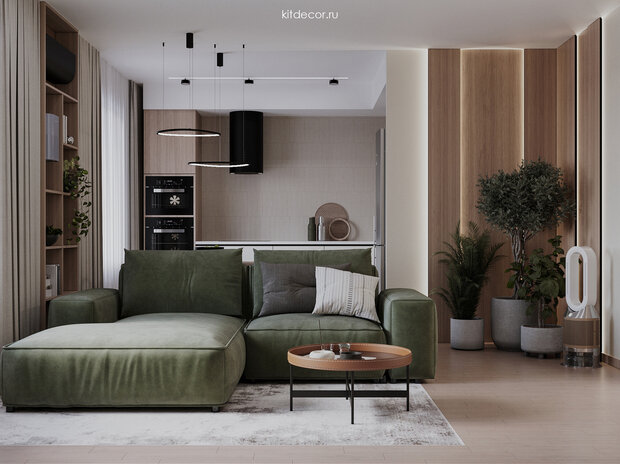 Фото из портфолио Ванильный Дуб – фотографии дизайна интерьеров на INMYROOM