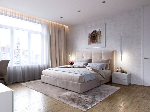 Фото из портфолио Квартира для молодой девушки – фотографии дизайна интерьеров на INMYROOM
