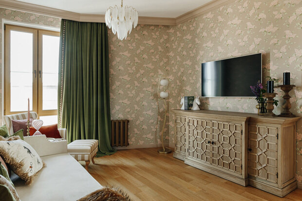 Фотография: Кабинет в стиле Классический, Современный, Эклектика, Квартира, Проект недели, Кирпичный дом, 4 и больше, Более 90 метров, Владимир, Полина Глебова – фото на INMYROOM