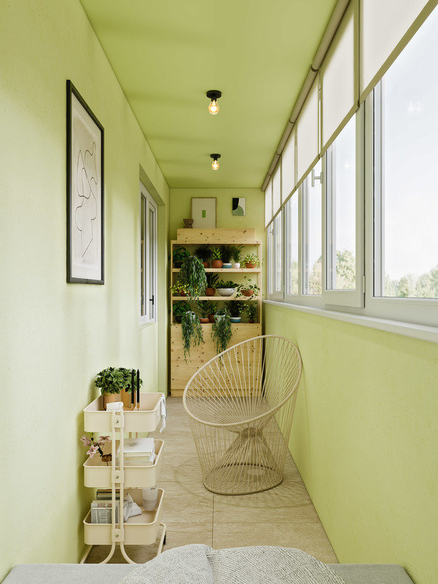 Фотография: Балкон в стиле Современный, Эклектика, Квартира, Ariston, Проект недели, 3 комнаты, Более 90 метров, Юлия Атаманенко, водонагреватель, накопительный водонагреватель, Спецпроект, Ульяновск, Вадим Атаманенко, компактный водонагреватель – фото на INMYROOM