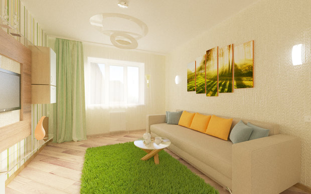 Фото из портфолио Зеленая лужайка – фотографии дизайна интерьеров на INMYROOM