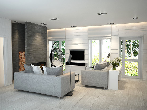 Фото из портфолио Кусочек льда – фотографии дизайна интерьеров на INMYROOM