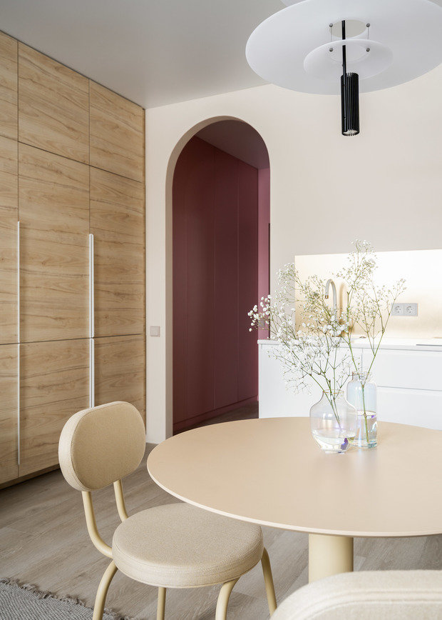 Фотография: Кухня и столовая в стиле Современный, Минимализм, Квартира, Студия, Проект недели, Санкт-Петербург, до 40 метров, Avoid Bad Architecture – фото на INMYROOM