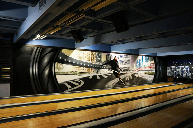 Фото из портфолио Роспись интерьера "Bowling Park"  – фотографии дизайна интерьеров на INMYROOM