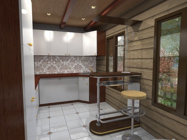 Фото из портфолио Деревянный дом – фотографии дизайна интерьеров на INMYROOM