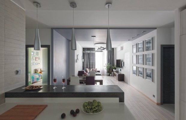 Фото из портфолио Квартира 122 м2 – фотографии дизайна интерьеров на INMYROOM