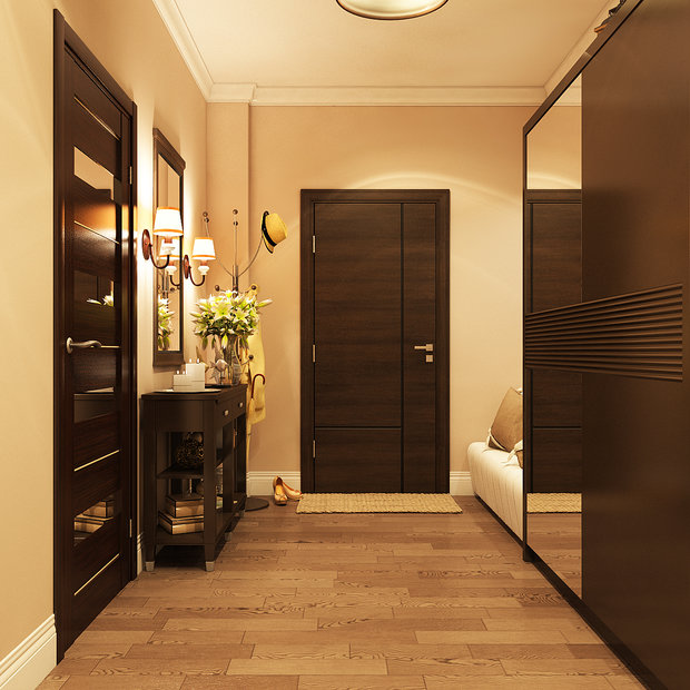 Фото из портфолио Квартира в традиционном стиле – фотографии дизайна интерьеров на INMYROOM