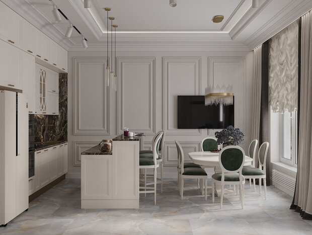 Фото из портфолио Спальня с яркими акцентами – фотографии дизайна интерьеров на INMYROOM