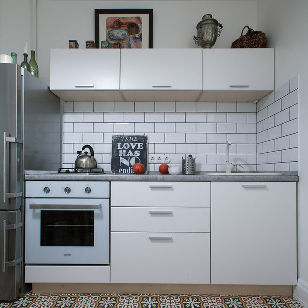 Фотография: Кухня и столовая в стиле Скандинавский, Декор интерьера, Малогабаритная квартира, Советы, ИКЕА, Мария Жучкова – фото на INMYROOM