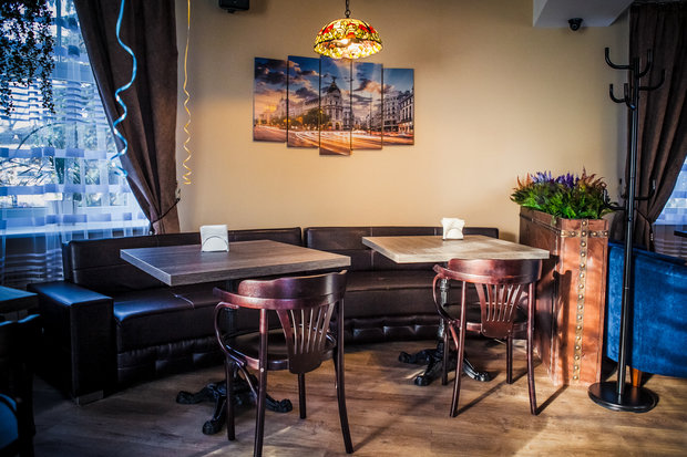 Фото из портфолио Кафе в г. Луга – фотографии дизайна интерьеров на INMYROOM