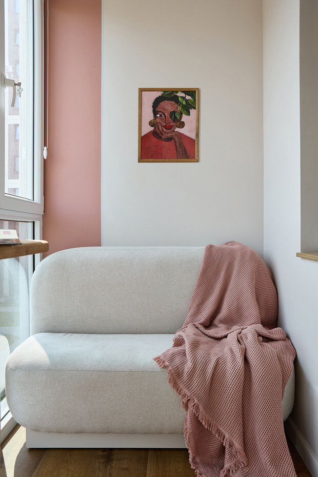 Фотография: Балкон в стиле Современный, Джапанди, Малогабаритная квартира, Квартира, Проект дня, Беларусь, Панельный дом, 1 комната, 40-60 метров, Жодино, Мария Назарова – фото на INMYROOM