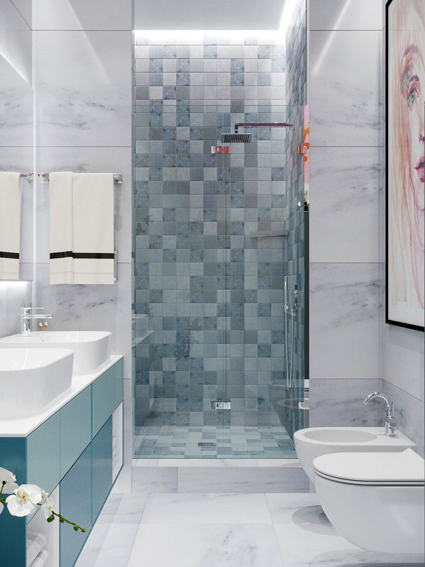 Фото из портфолио Дом в Лапино 3-ий, 4-ый этажи, цоколь – фотографии дизайна интерьеров на INMYROOM