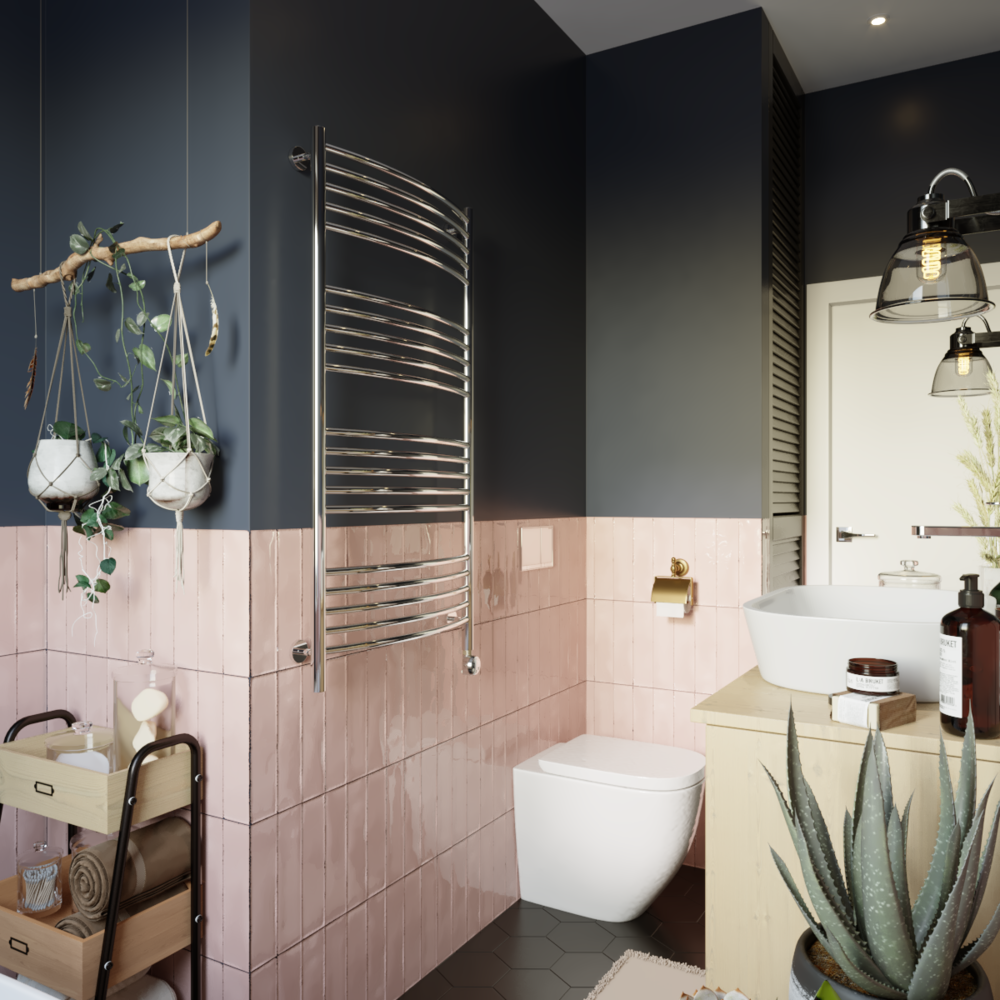 Фотография: Ванная в стиле Скандинавский, Современный, Квартира, Проект недели, Москва, 3 комнаты, Более 90 метров, Наталия Васильева – фото на INMYROOM