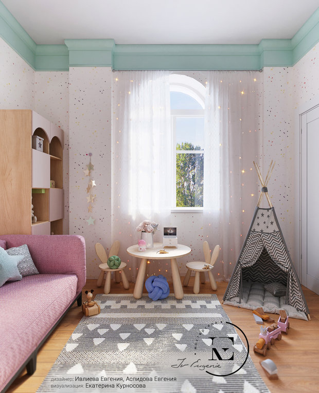 Фото из портфолио Детская в Видном. – фотографии дизайна интерьеров на INMYROOM