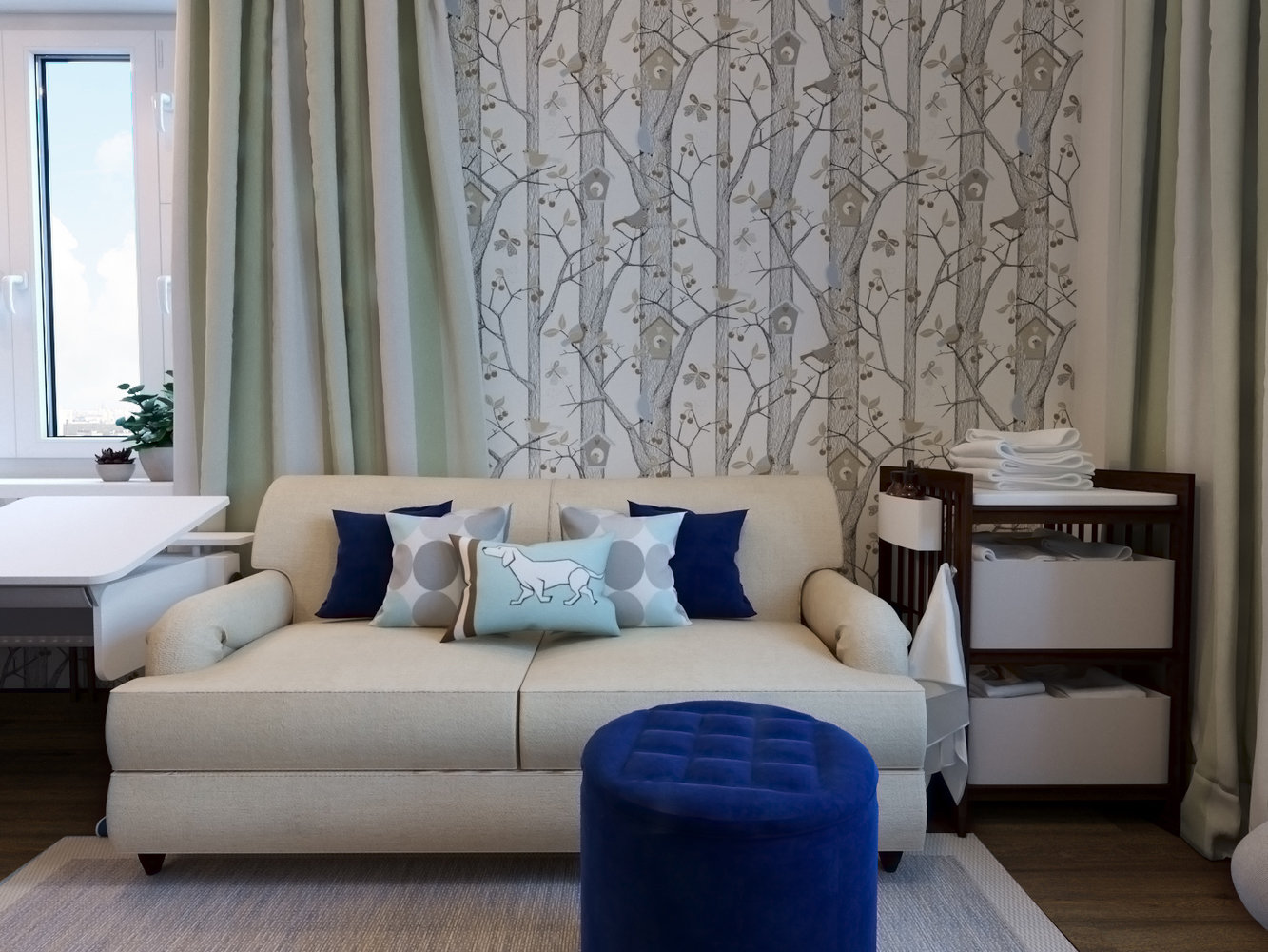 Фотография: Детская в стиле Скандинавский, Проект недели, ЖК АРТ, Красногорск, Студия 3.14, 4 и больше, 60-90 метров, Монолитно-кирпичный, ЖК «АРТ», энциклопедия_интерьер – фото на INMYROOM