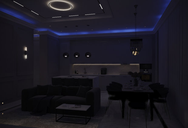 Фото из портфолио Квартира в ЖК – фотографии дизайна интерьеров на INMYROOM