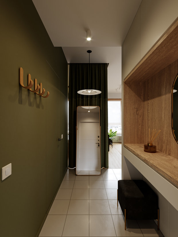 Фото из портфолио Ясеневая 14 (36 м²) – фотографии дизайна интерьеров на INMYROOM