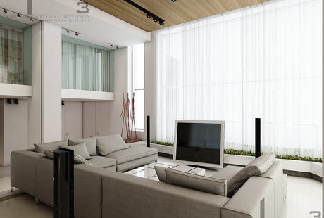 Пентхаус в ЖК "Город яхт", Москва, 2014-2015