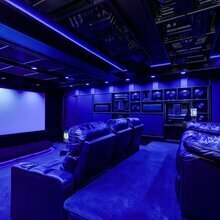 Фото из портфолио домашний кинозал – фотографии дизайна интерьеров на INMYROOM