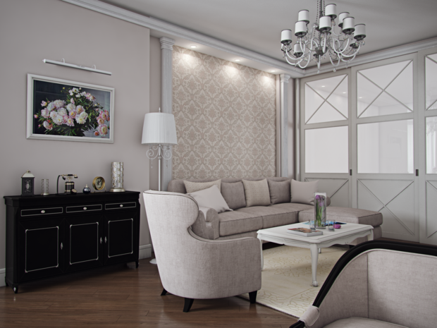 Фото из портфолио ЖК "Континенталь" – фотографии дизайна интерьеров на INMYROOM
