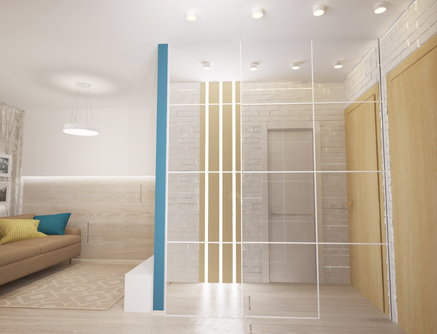 Фото из портфолио Студия 30м2 в Новосибирске – фотографии дизайна интерьеров на INMYROOM