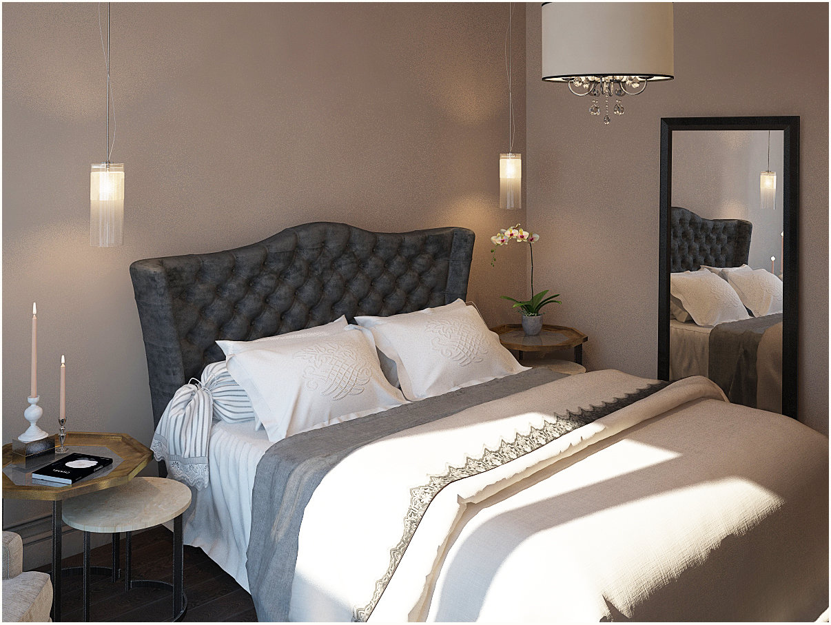 Фотография: Спальня в стиле Прованс и Кантри, Эклектика, Квартира, Цвет в интерьере, Дома и квартиры, Проект недели, Серый – фото на INMYROOM