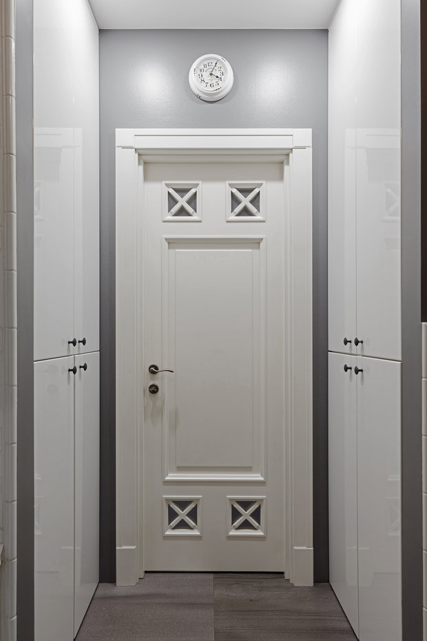 Фотография: Прихожая в стиле Прованс и Кантри, Эклектика, Квартира, Проект недели, Санкт-Петербург, 3 комнаты, Более 90 метров, Анна Плакунова – фото на INMYROOM