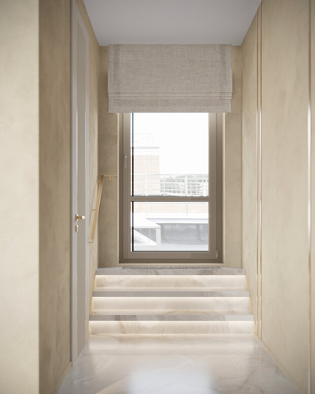 Фото из портфолио Дизайн интерьера квартиры в ЖК «Champine (Шампайн)» в стиле современная классика – фотографии дизайна интерьеров на INMYROOM