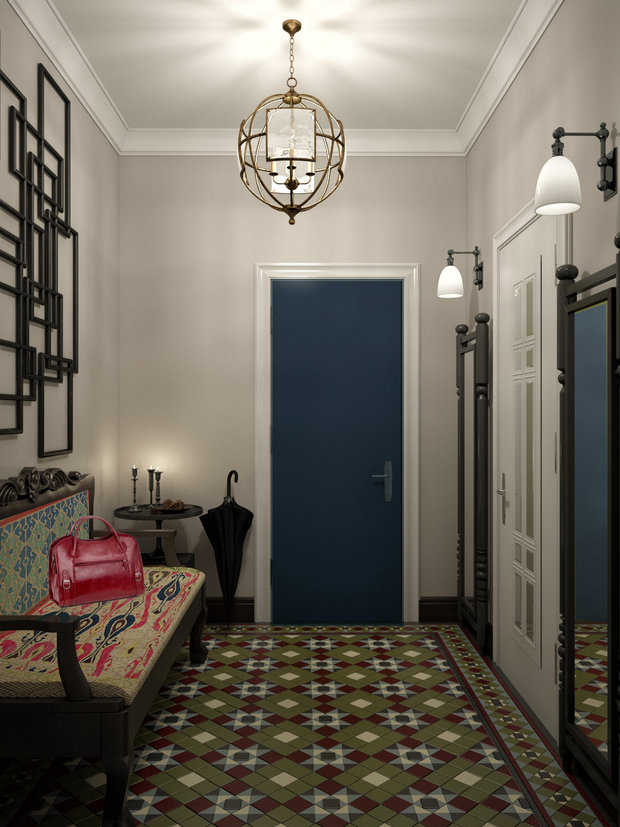 Фото из портфолио Прихожая – фотографии дизайна интерьеров на INMYROOM