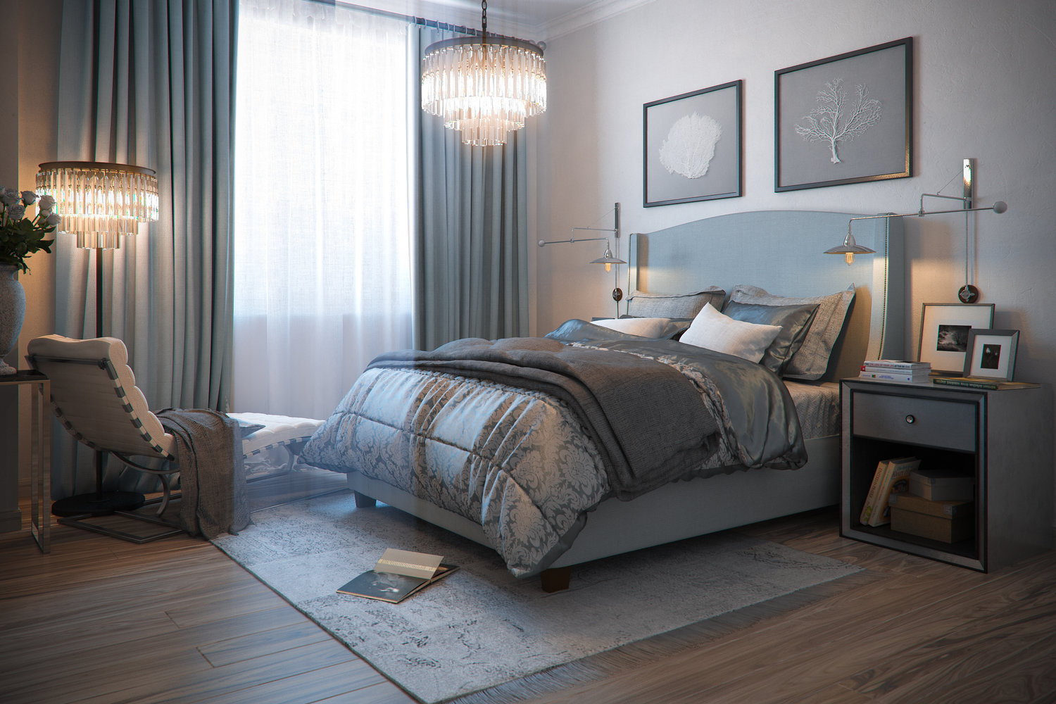 Фотография: Спальня в стиле Современный, Квартира, Проект недели, Москва, Виктория Киорсак, Монолитный дом, 3 комнаты, 60-90 метров, ЖК «Богородский» – фото на INMYROOM Фотография: Спальня в стиле Современный, Квартира, Проект недели, Москва, Виктория Киорсак, Монолитный дом, 3 комнаты, 60-90 метров, ЖК «Богородский» – фото на INMYROOM